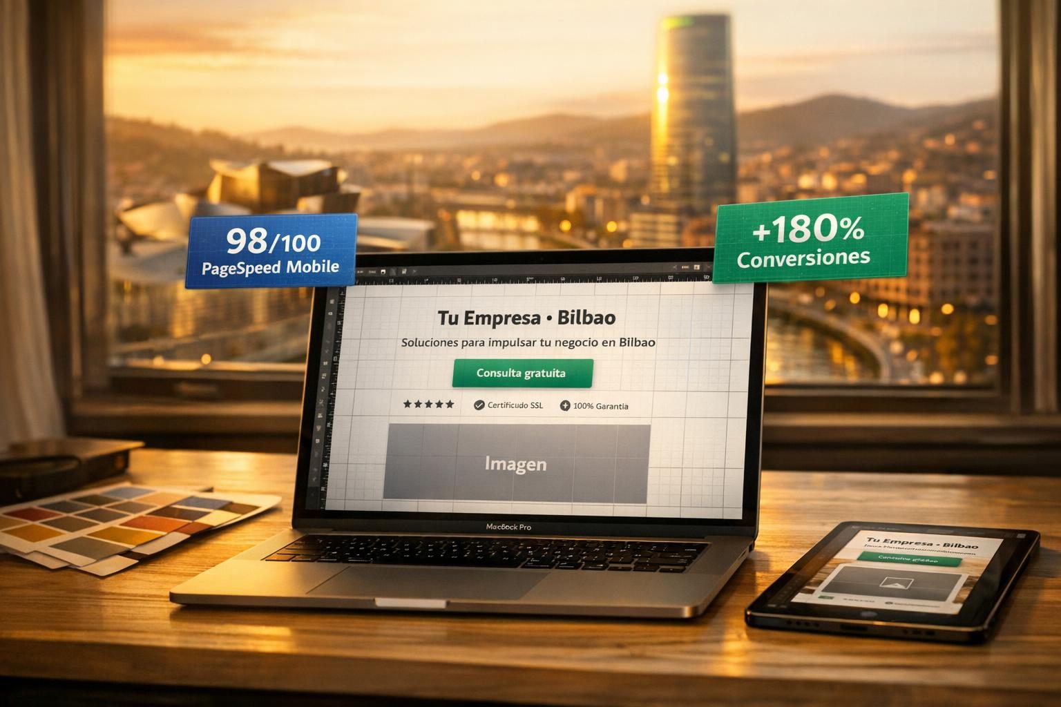 Diseño Web en Bilbao — Diseño Web Profesional en Bilbao — Páginas que Convierten