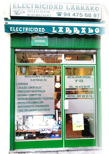 ELECTRICIDAD LARRAKO - Instalaciones eléctricas Bilbao